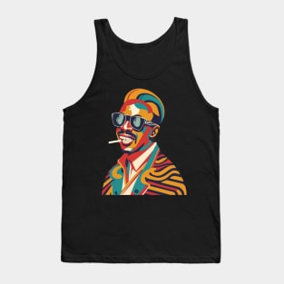 Stevie Wonder WPAP Limit Color Tank Top